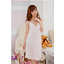 Lace-trim Embroidered Straped Slip