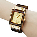 Unisex Plastica analogico al quarzo orologio da polso (marrone)