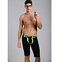Men's Green&Black Fashion Long Underwear