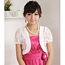 Short Sleeve Lace Evening/Casual Wrap/Jacket (More Colors)