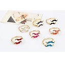 Vrouwen Layered Moustache Ring