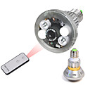 Bulb CCTV Security DVR Camera with Remote Control Light
