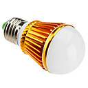 Dimmable E27 3W 270LM 3000-3500K luz blanca caliente de oro bola de Shell LED Bulb (220V)