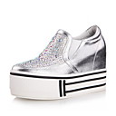 Specifieke Leather Platform Heel Sneakers met strass party / avond schoenen (meer kleuren)