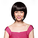 Capless Short High Quality Synthetic Black Bob Style Hair Wig