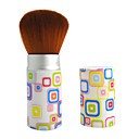 Fashion Multicolor Cube Print Makeup Blush Brush