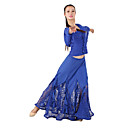 Dancewear Viscose and Lace Modern Dance Outfit For Women(More Colors)
