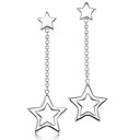Star Sterling Silver Earrings(ES080)