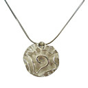 925 Sterling Silver Pendant/Sculpt Perfect(Qty: 12) Freeshipping (RP038)