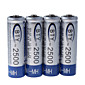  bty 2500mAh Ni-MH AA rechargeables (4-pack)