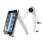 portátil ajustable tableta plegables de montaje soporte para iPad, iPad 2 y el nuevo iPad (blanco)