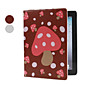 Cute Mushroon Auto Sleep and Wake-Up PU Leather Case and Stand for the New iPad (Assorted Colors)