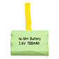 3.6V 700 mAh Rechargeable AAA NI-MH Battery for Walkie Talkie