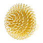 Metal Dendelion Ring